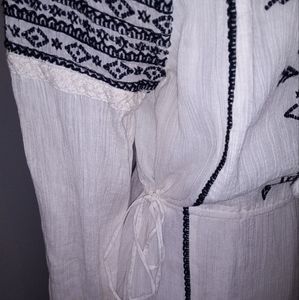 FREE PEOPLE beautiful long white